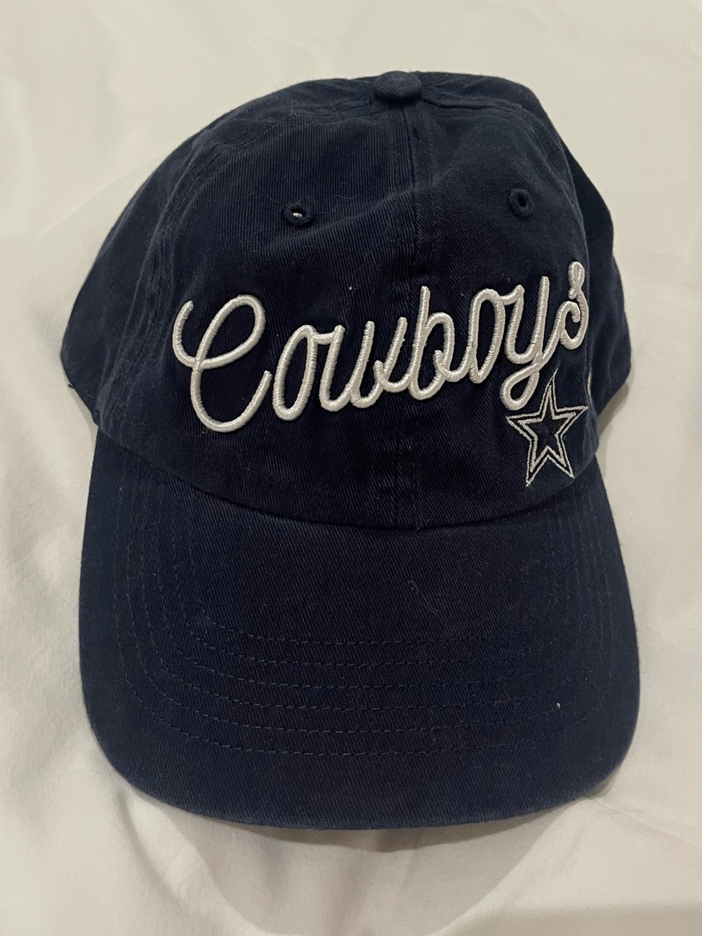 Dallas Cowboys embroidered baseball cap